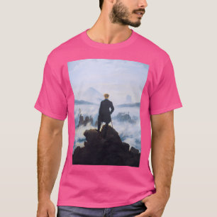 Caspar David Friedrich - Wanderer 1817 Actief T-shirt