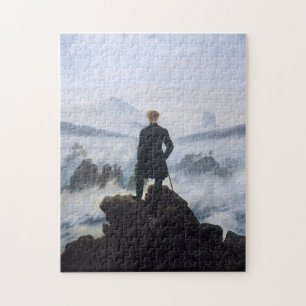CASPAR DAVID FRIEDRICH - Wanderer boven het zee Legpuzzel