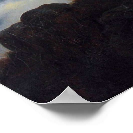 CASPAR DAVID FRIEDRICH - Wanderer boven het zee Poster (Hoek)