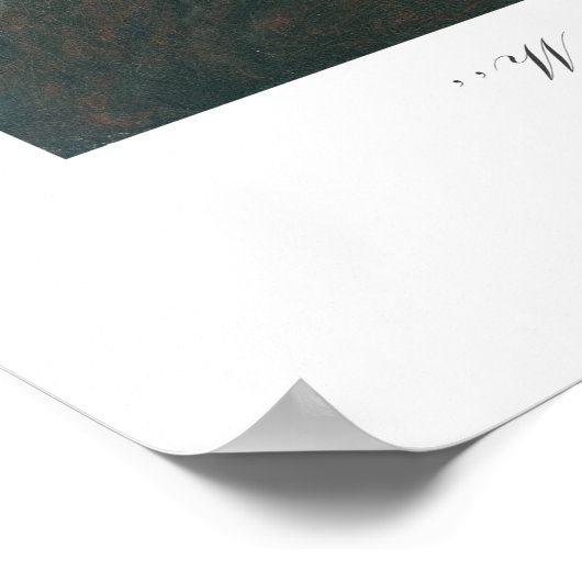 Caspar David Friedrich Wanderer boven Zee van Fog Poster (Hoek)