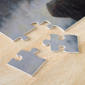 Caspar David Friedrich, Wanderer het Zee van mist Legpuzzel (Zijkant)