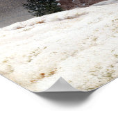 Caspar David Friedrich Winter Landschap Poster (Hoek)