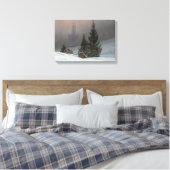 Caspar David Friedrich - Winterlandschap Canvas Afdruk (Insitu (Slaapkamer))