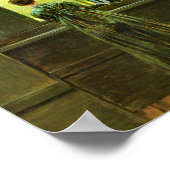 Caspar David Friedrich Woman in een raam Poster (Hoek)