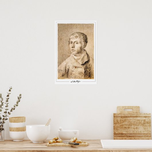 Caspar David Friedrich Zedign Art Poster #113 (Keuken)