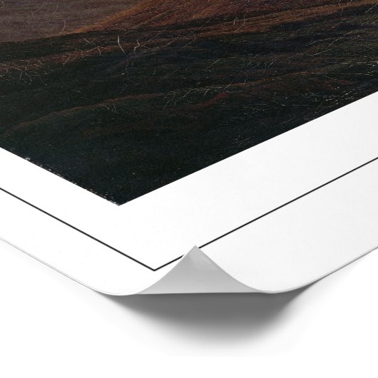 Caspar David Friedrich Zedign Art Poster #120 (Hoek)