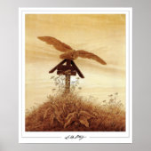 Caspar David Friedrich Zedign Art Poster #131 (Voorkant)