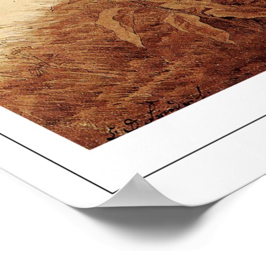 Caspar David Friedrich Zedign Art Poster #131 (Hoek)