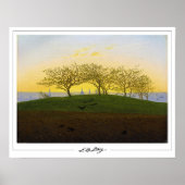 Caspar David Friedrich Zedign Art Poster #137 (Voorkant)