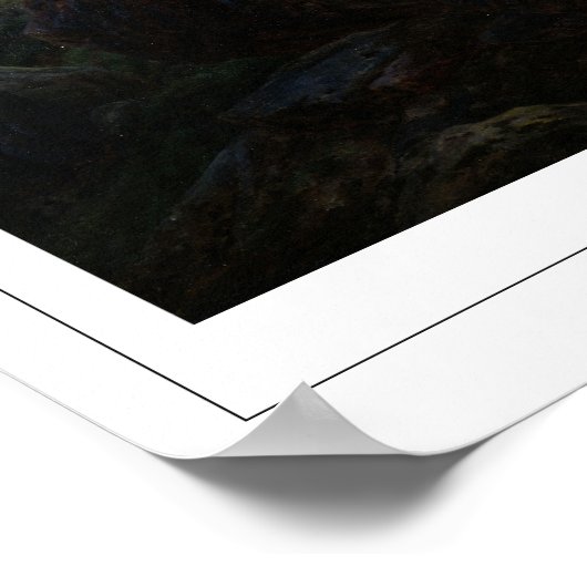 Caspar David Friedrich Zedign Art Poster #140 (Hoek)