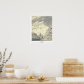 Caspar David Friedrich Zedign Art Poster #162 (Keuken)