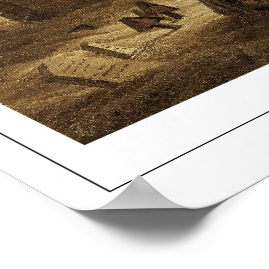 Caspar David Friedrich Zedign Art Poster #19 (Hoek)