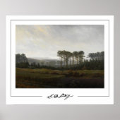 Caspar David Friedrich Zedign Art Poster #20 (Voorkant)