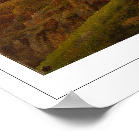 Caspar David Friedrich Zedign Art Poster #21 (Hoek)