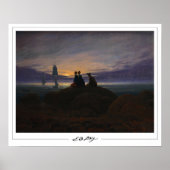 Caspar David Friedrich Zedign Art Poster #22 (Voorkant)