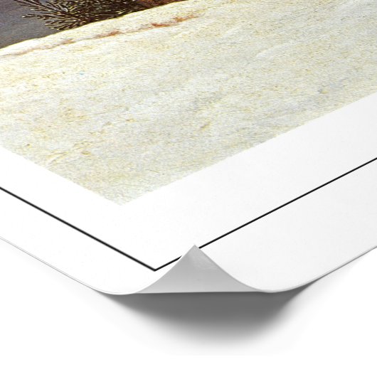 Caspar David Friedrich Zedign Art Poster #23 (Hoek)