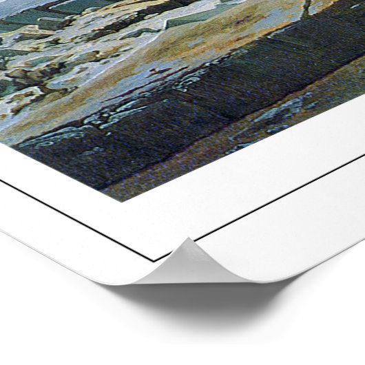 Caspar David Friedrich Zedign Art Poster #24 (Hoek)