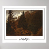 Caspar David Friedrich Zedign Art Poster #61 (Voorkant)