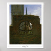 Caspar David Friedrich Zedign Art Poster #62 (Voorkant)