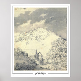 Caspar David Friedrich Zedign Kunstposter #162 Poster