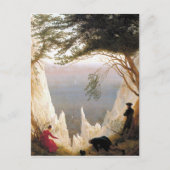  Caspar Friedrich Chalk Cliffs bij Ruegen Briefkaart (Voorkant)