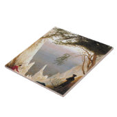  Caspar Friedrich Chalk Cliffs bij Ruegen Tegeltje (Zijkant)