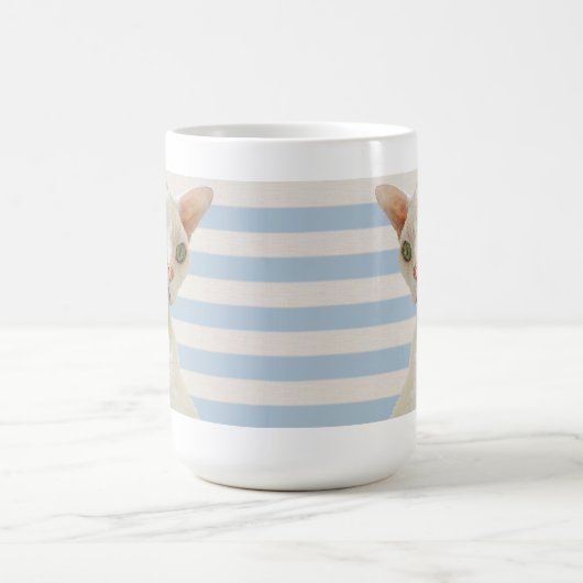 Casper Blue Stripe Mok (Center)