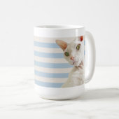 Casper Blue Stripe Mok (Voorkant rechts)