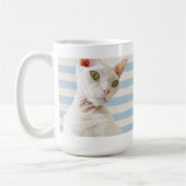 Casper Blue Stripe Mok (Links)