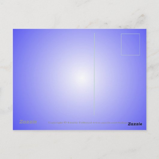 Casper Cat Briefkaart (Achterkant)