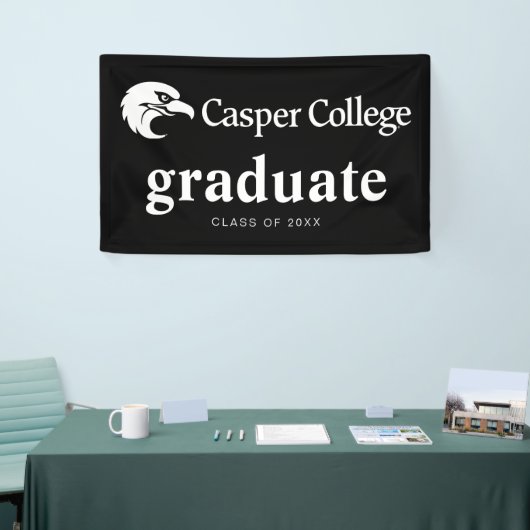 Casper College Afstuderen Spandoek (Beurs)