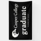 Casper College Afstuderen Spandoek (Verticaal)