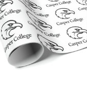 Casper College Tekst Logo Cadeaupapier (Rol Hoek)