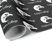 Casper College Tekst Logo Cadeaupapier (Rol Hoek)