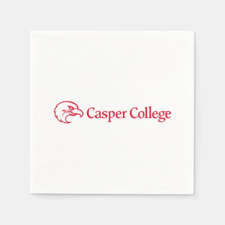 Casper College Tekst Logo Servet