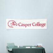 Casper College Tekst Logo Spandoek (Beurs)