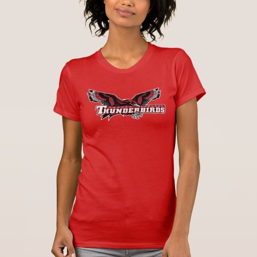 Casper College Thunderbirds T-shirt (Voorkant)