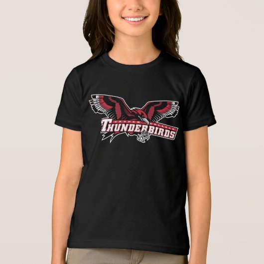 Casper College Thunderbirds Tri-Blend Shirt (Voorkant)