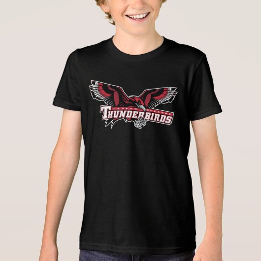Casper College Thunderbirds Tri-Blend Shirt (Voorkant)
