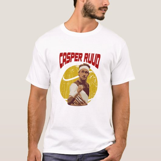 Casper Ruud Tennis Player 2023 T-shirt (Voorkant)