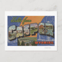 Casper, Wyoming - Grote letterscènes