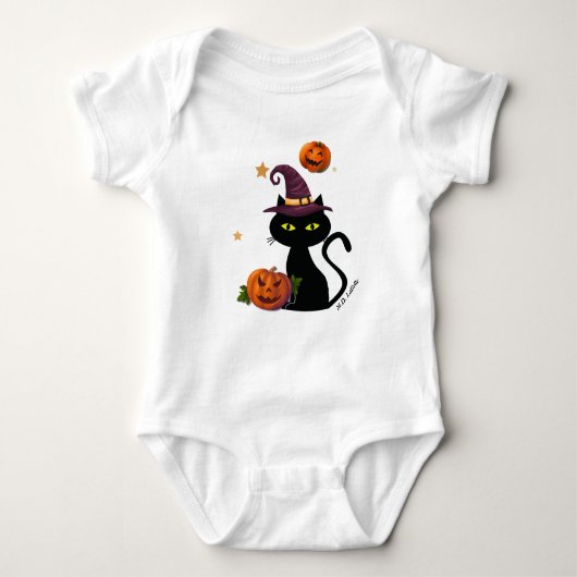 Casper's eerste Halloween One Piece Outfit Romper (Voorkant)