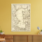 Caspiaans Zee Canvas Afdruk (Insitu (Woonkamer))