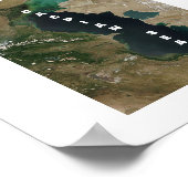 Caspiaans Zee Poster (Hoek)