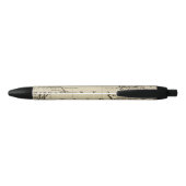Caspiaans Zee Zwarte Inkt Pen (Achterkant)