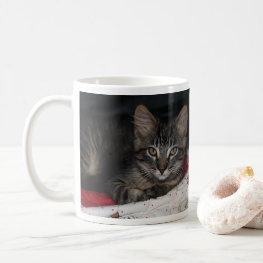 Caspian Cozy-Mok voor kerstmis Koffiemok (Met donut)