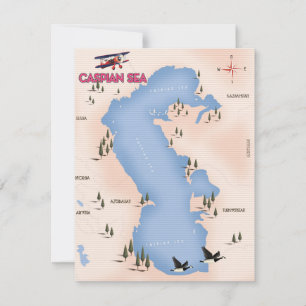 Caspian Zee  Style Map reisposter