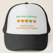 Casquette Apprivoisons la différence Trucker Pet (Voorkant)