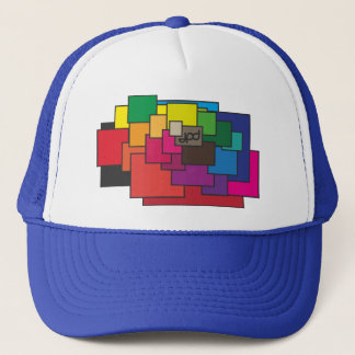 Casquette BIgSquare Colored Trucker Pet