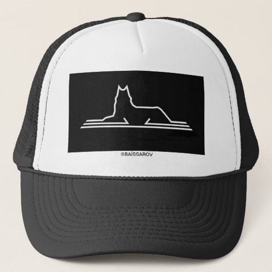 Casquette Borz-Wolf Trucker Pet (Voorkant)
